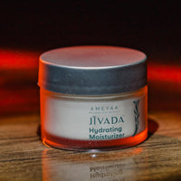 Jivada Hydrating Moisturizer with Glutathione & HA | Protects Skin Barrier | Niacinamide & Ceramides|Hydrated Skin |All Skin Types | For Women & Men | Sulphate & Paraben Free | 50g