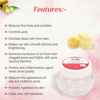 Globus Naturals Pimple Clear Glycolic Face Gel, For Acne Control & Brightening, With Goodness Of Niacinamide Aloevera And Vitamin E 100 Ml