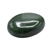 Dark Green Aventurine Palm Stone - Pocket Massage Worry Stone for Natural Body Chakra Balancing, Reiki Healing and Crystal Grid Green Aventurine (Dark)