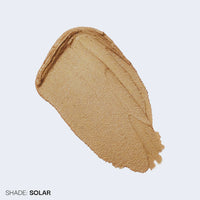 FAE Beauty Double Dew Highlighter | All-Over Multi-Use Illuminator | Long Wear | Ultra Fine Shimmer | Soft, Radiant Finish | Buildable, Blendable, Silky Formula | Enriched with Avocado oil, Jojoba oil & Vitamin E | Shade - Solar (7.5 g)
