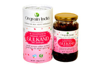 Orgrain India Organic Shatpatri Mishri Gulkand 400g