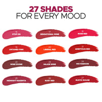 Hilary Rhoda Matte Trap Liquid Lipstick | Non-Transfer & Waterproof Lipstick | 8-Hour Long Stay | Non-Drying Formula | 5ml (Earthy Brown - Shade 14)