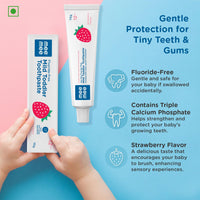 Mee Mee Fluoride-Free Toothpaste, Strawberry,Cavity Protection,70 gram