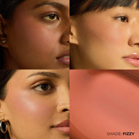 Fae Beauty Liquid Lush Blush (5.5ml) | Featherlight, Easy Blend Formula with a Seamless, Serum Like Finish | 8hr Long Wear | Rich, Buildable Pigment | Formulated with a Bloom Blend of Hibiscus, Magnolia and Chamomile Extracts - Fizzy