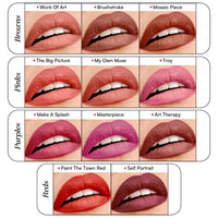 Gush Matte Liquid Lipstick My Own Muse (2.8 Ml)| Creamy And Pigmented | Long Lasting Transferproof Formula | Vitamin E & C To Nourish And Plump Lips | For All Skin Types