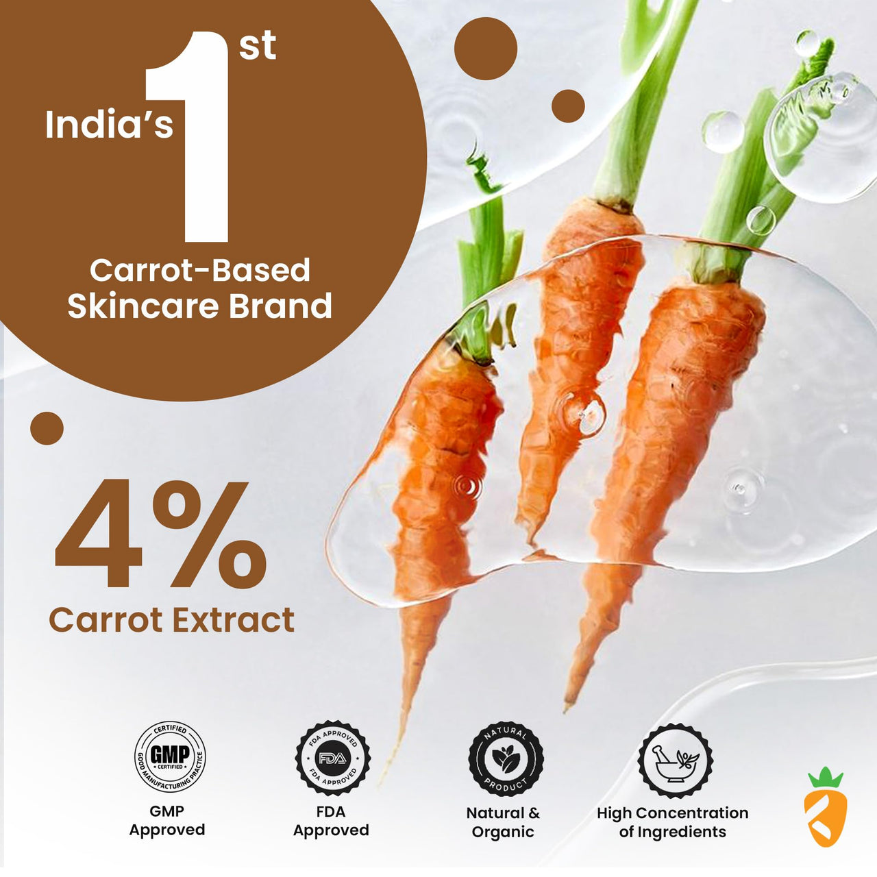Karrot Natural Skincare Coffee Scrub, Fades Tan, Blackhead Removal Cream, Exfoliates Dead Cells, Anti Inflammatory, Made with Gotu Kola and Lemongrass, For Men and Women, All Skin Types, 100gms