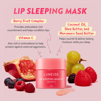 LANEIGE LIP SLEEPING MASK EX [BERRY] 8g&LANEIGE Cream Skin Refiner 50ML
