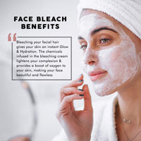 NutriGlow Gold Kesar Facial Kit (250gm + 10ml) with Bleach Cream (43gm) & Face Wash (65ml), All Skin Types (Pack Of 3)