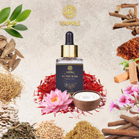Vaprij Kumkumadi Tailam, Ayurvedic Face Oil, Saffron and 25 Herbs, Skin Brightning, Reduces Pigmentation, Dark Spots, Fine Lines, All Skin Types
