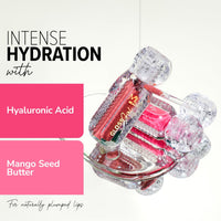 MILA BEAUTÉ Gloss Girl Lip Gloss|Enriched With Mango Seed Butter & Hyaluronic Acid |Light Weight & Non-Sticky Formula|Gives Fuller-Lip Effect & Extra Hydration | High Shine Finish-My Choice, 2.8 Ml