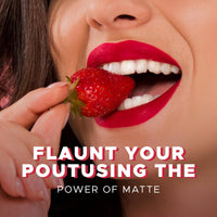 Hilary Rhoda Power Of Matte Liquid Lipstick | Buildable Colour | Long Lasting & Matte Finish | Lightweight & Non-Drying Formula | Smudge Proof & Non-Transferable | 3ml (Pink Candy - Shade 05)