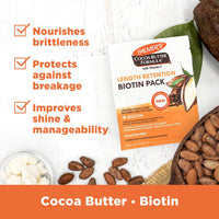 Palmer's Cocoa Butter & Biotin Conditioner For All Hair Type Pack for Hair Length Retention, Strengthening & Enhanced Shine - 60gm,1 Count