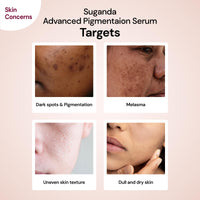 Suganda Skincare Advanced Pigmentation Face Serum (30ml) - Brightening Serum for Dark Spots, Even Skin Tone, for Men & Women, All Skin Types