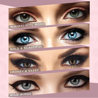 ZM Blink It Black Kajal and Mascara long lasting, Smudge proof, Waterproof - Combo 9ml (Black)