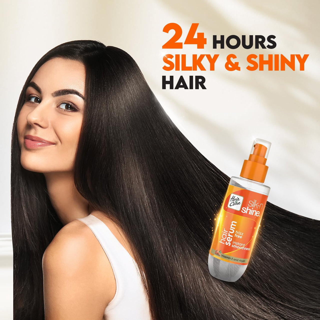 Hair & Care Silk-N Shine Serum with Fruit Vitamins, 100 ml