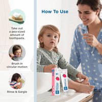 Mee Mee Fluoride-Free Toothpaste, Strawberry,Cavity Protection,70 gram