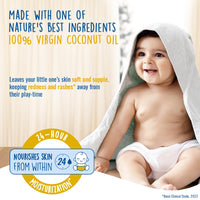 Parachute Advansed Baby Lotion for New Born Babies | Doctor Certified | Virgin Coconut Oil & Coconut Milk | Ph 5.5 | 24 Hour Moisturization | 410ml