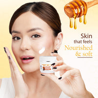 Ayouthveda Dates & Honey Moisturising Cold Cream| Deep Nourishing & Skin Hydrating Moisturizer | Removes Skin Dryness With Fast Observing & Non-Greasy Solution (Pack of 3-50g each)
