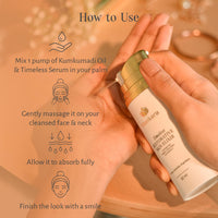 Shankara Timeless Restorative Skin Elixir - Visibly Brightens, Hydrates, Firms Skin with Ayurvedic Super Herbs and Citrus Stem Cell Technology - Facial Serum for All Skin Types - 30ml Pump Bottle