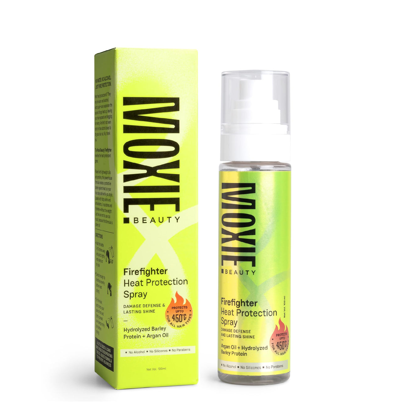 Moxie Beauty Firefighter | Heat Protection Spray | Damage Defense & Lasting Shine | 100ml