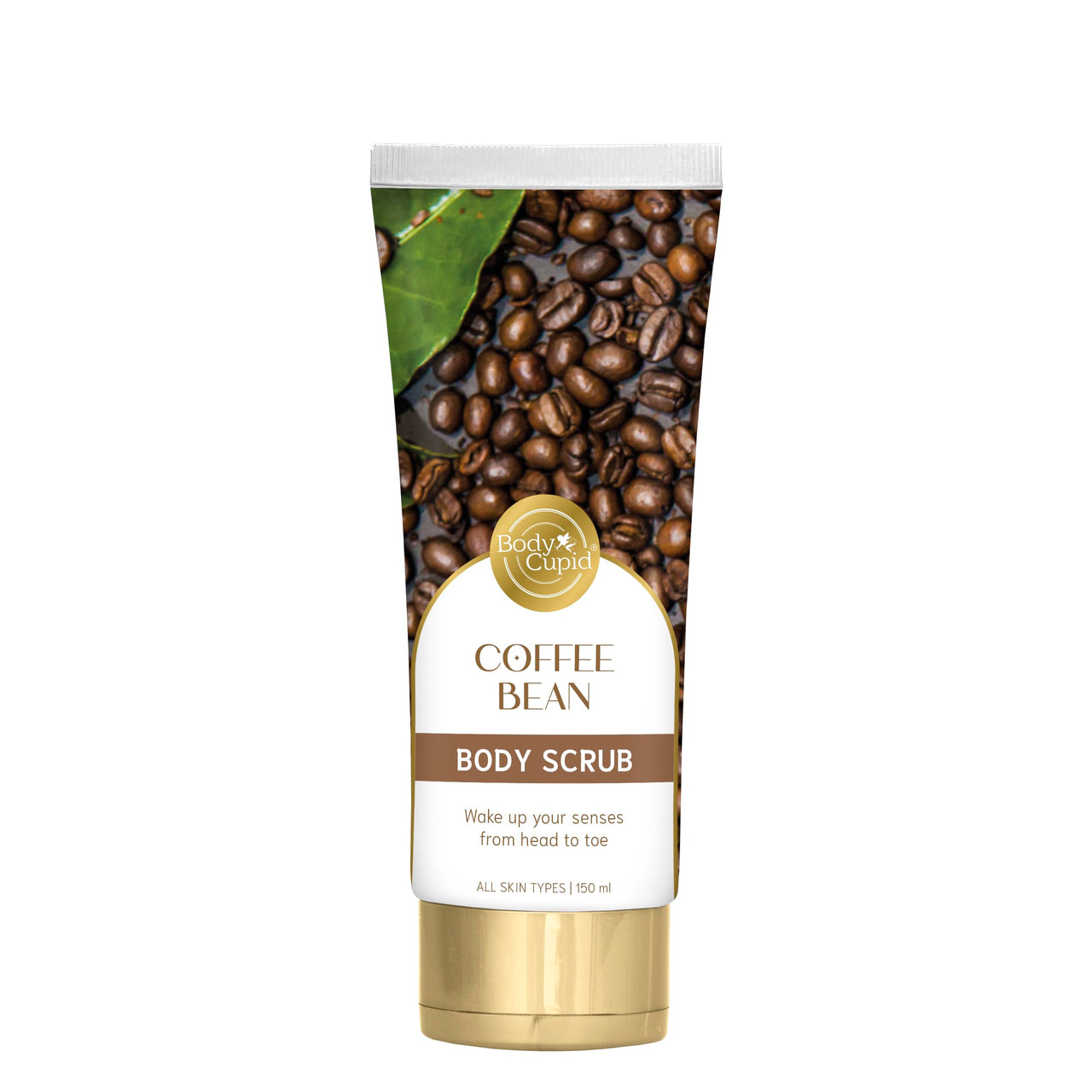 Body Cupid Coffee Bean Body Scrub | Energizing Exfoliation for Smooth, Glowing Skin | Freshly Brewed Coffee Fragrance | 150ml