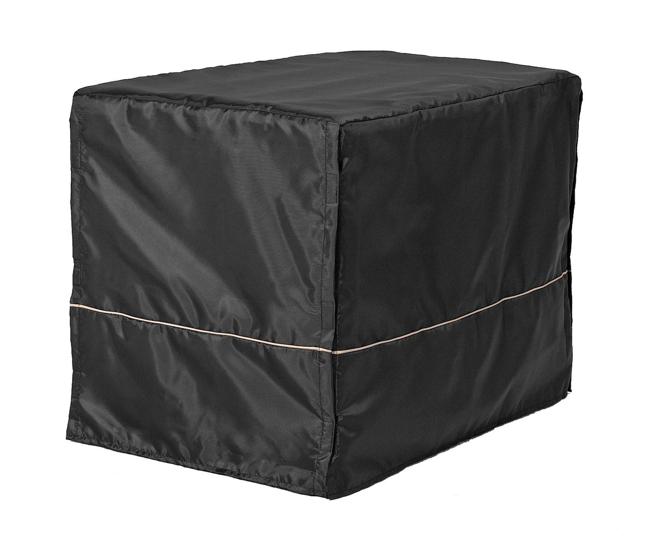 MidWest Homes for Pets Dog Crate Cover, Privacy Dog Crate Cover Fits MidWest Dog Crates, Machine Wash & Dry(Black) Black 24-Inch