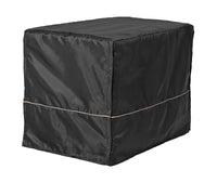 MidWest Homes for Pets Dog Crate Cover, Privacy Dog Crate Cover Fits MidWest Dog Crates, Machine Wash & Dry(Black) Black 24-Inch