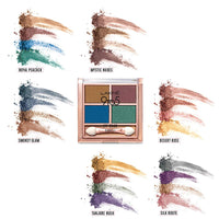 Lakmé 9 to 5 Eye Color Quartet Eye Shadow, Smokey Glam, 7 g