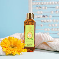 Forest Essentials Dasapushpadi Baby Body Massage Oil | Ayurvedic Baby Oil For Stronger Muscles | Moisturizing Baby Massage Oil | 200 ml