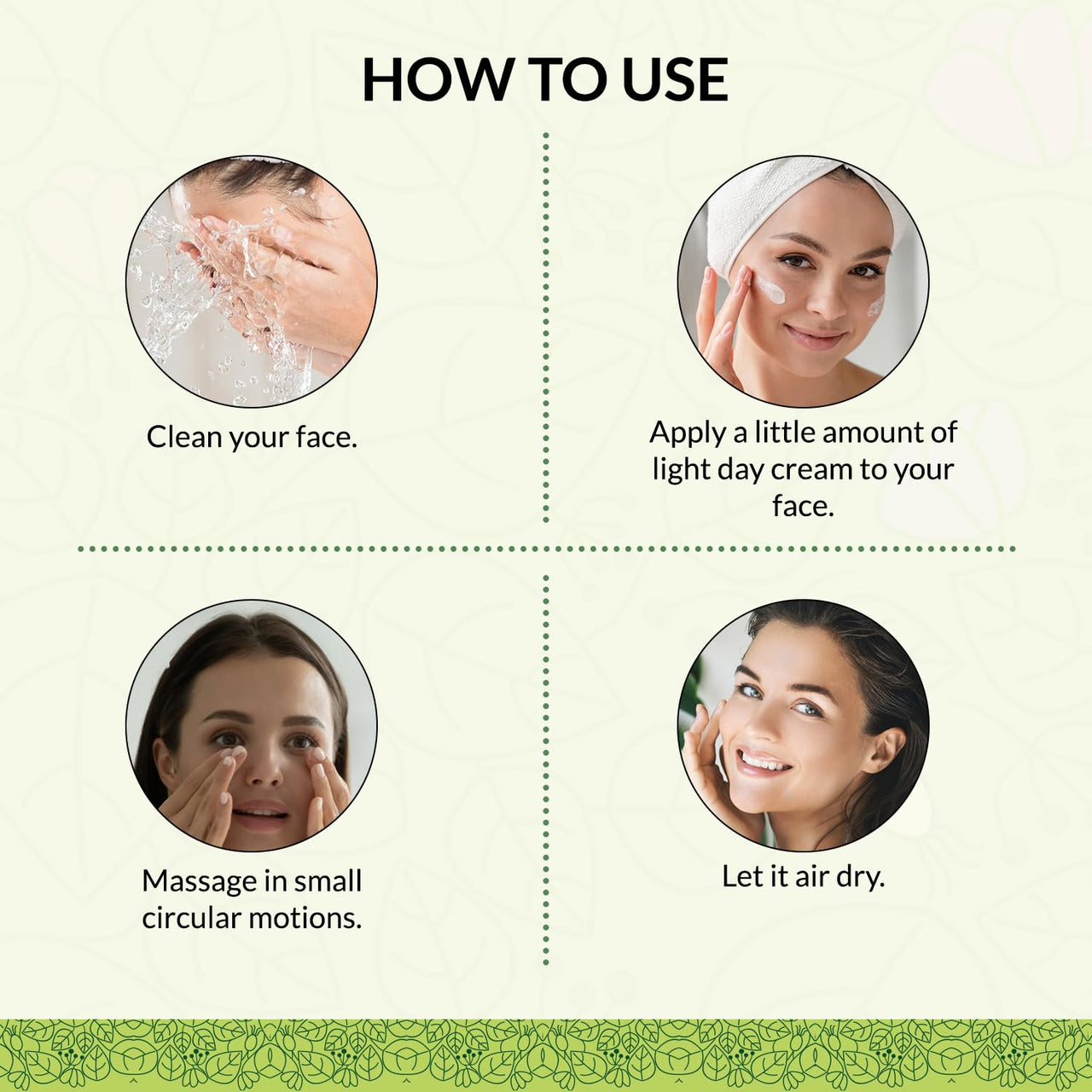 Indus Valley SPF 25 Soothing & Firming Light Day Cream With Aloe Vera And Rose Water For All Skin Type, 100ml