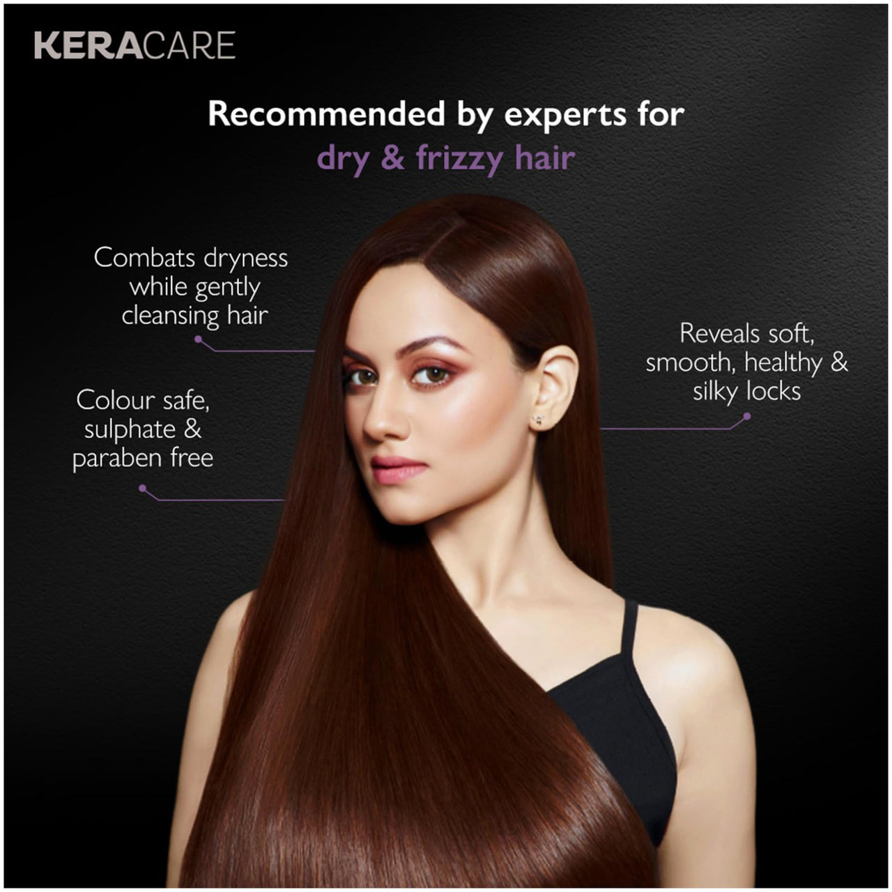 Godrej Professional Keracare Smooth Renew Shampoo | For Unruly Hair | Enriched with Macadamia Oil | 250ml