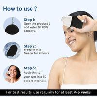 Be Bodywise Snail 96 Mucin Serum 100 ml & Silicone Ice Roller 1U | For Deep Hydration & Boosts Blood Circulation, Reduces Puffiness, Redness & Under Eye Bags | With 96% Snail Mucin & Aloe Vera Extract