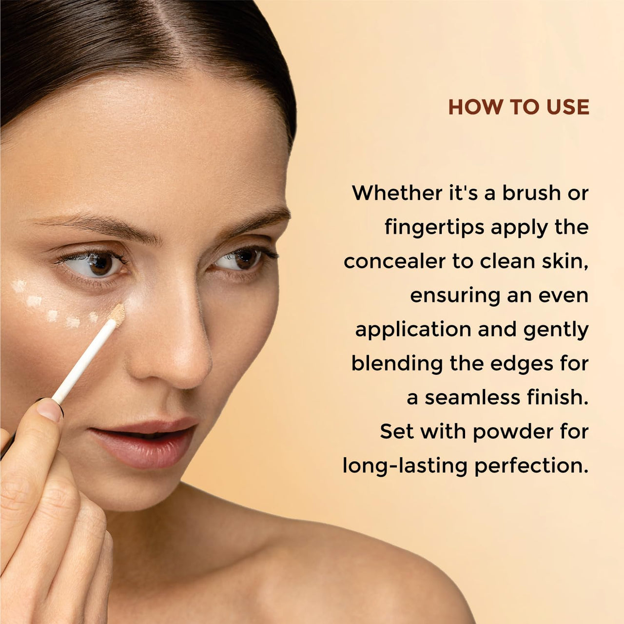 Soku All-Day Flawless Liquid Concealer for Women | Dark Spot Corrector | Concealer for Dark Circles | HD Finish | Long-Lasting | Suitable for All Skin Types & Tones | Shade - Mocha Mist - 3.5ml