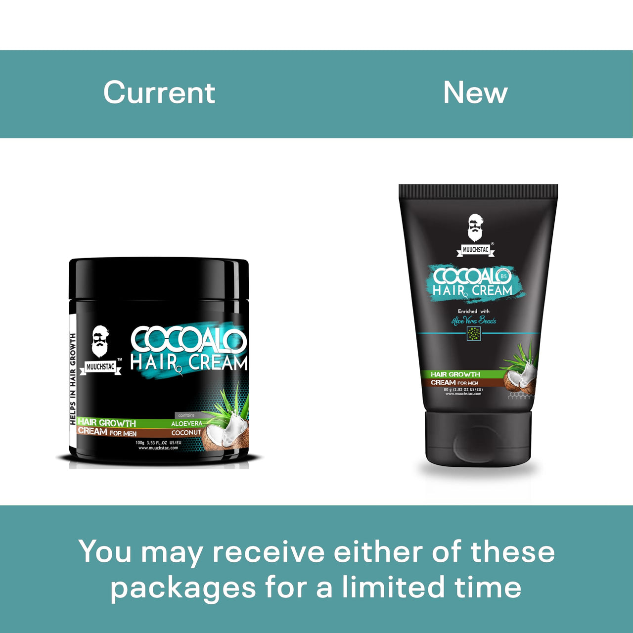 Muuchstac Cocoalo Hair Cream (Pack of 1, 80g) (80 g)