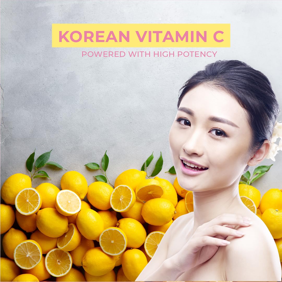 Pure Origin Korean Vitamin C Bright Boosting Serum Cream & Bright Boosting Body Lotion Combo | For Brighter, Glowing Skin and moisturized skin | For women and men | 350g