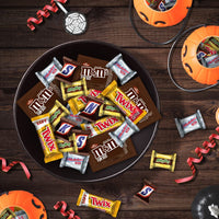 Mars Mixed M&M's & More Assorted Chocolate Bulk Halloween Candy Variety Pack - 104.27oz/365Ct