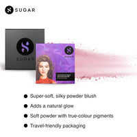 SUGAR Cosmetics Contour De Force Mini Highlighter - 04 Royal Rose (Rosey Taupe) Lightweight, Easily Blendable, Illuminating Bronzer, Matte Finish