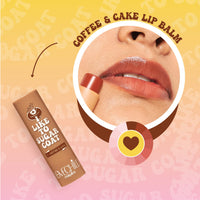 Lovechild Masaba Hydrating Lip Balm, SPF 22 UV Protection, Brown Tinted Vegan Lip Care With Shea Butter, Vitamin E & Almond Oil, Repairs Dry, Chapped Lips, Coffee & Cake, 4.5 g
