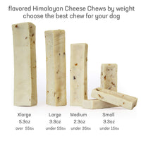 Himalayan Dog Chew Yak Cheese Dog Chews, 100% Natural, Long Lasting, Gluten Free, Healthy & Safe Dog Treats, Lactose & Grain Free, Protein Rich, Medium Dogs 35 Lbs & Smaller, Real Bacon Bits, 2.3 oz 2.3 Ounce (Pack of 1)