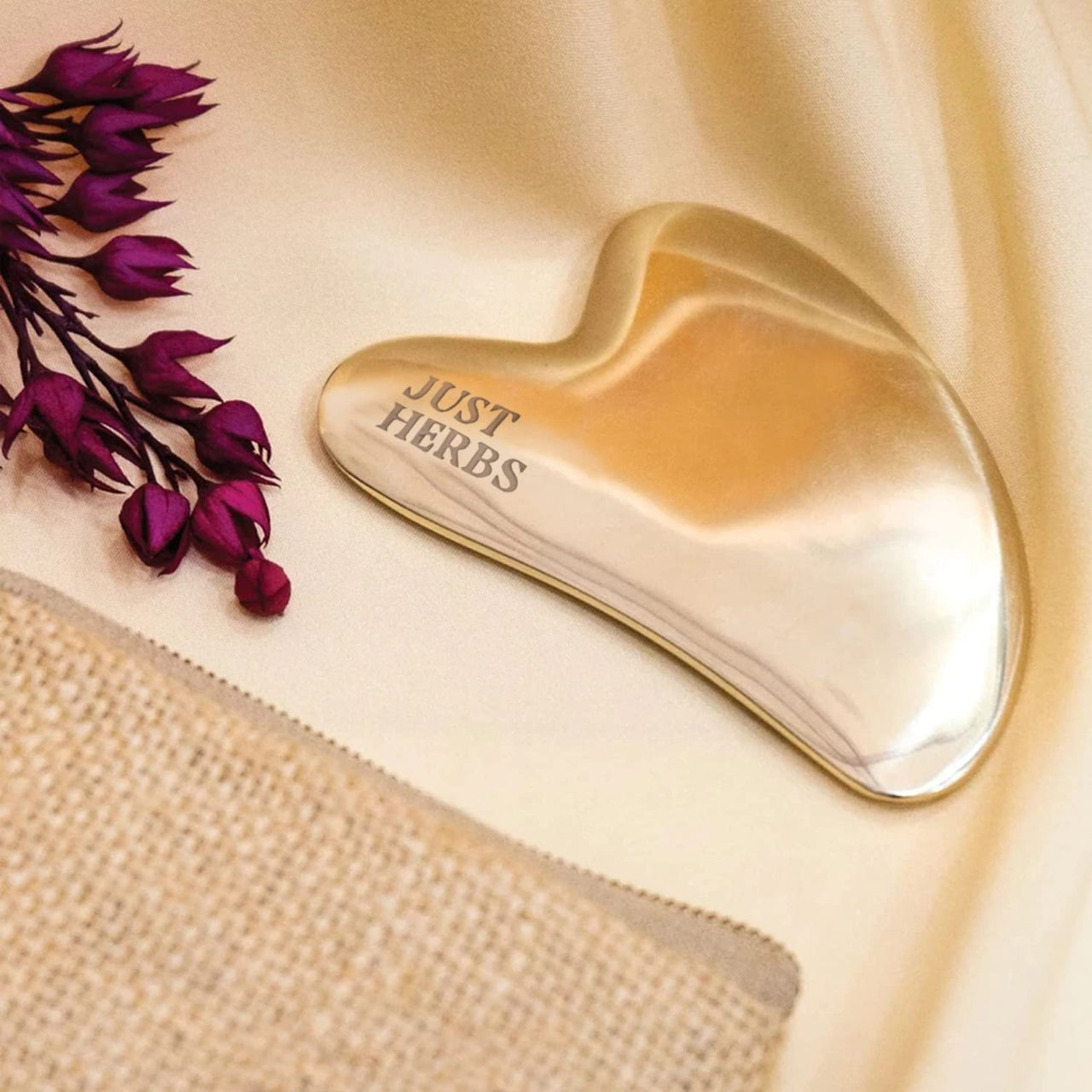 Just Herbs Glow Boosting Combo with Kansa Gua Sha & Kimsukadi Oil