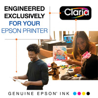 Epson 222 Claria Ink High Capacity Black Cartridge (T222XL120-S) Works with Workforce WF-2960, Expression XP-5200 Ink Cartridge