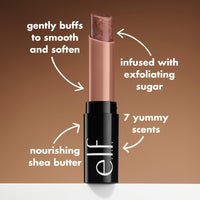e.l.f. Lip Exfoliator, Moisturizing Scented Lip Scrub For Exfoliating & Smoothing Lips, Infused With Jojoba Oil, Vegan & Cruelty-free, Coconut