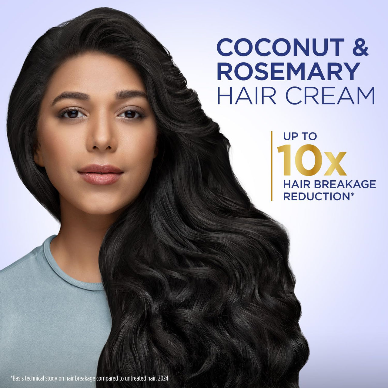 Parachute Advansed Coconut & Rosemary Hair Cream 210ml | Anti – HairFall | 10X Hair Breakage Reduction | 2X Smoother, Softer Hair | Leave-in Hair Cream | Pre Wash Hair Cream | For Men & Women
