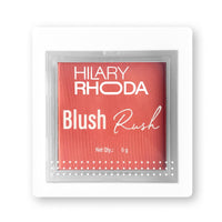 Hilary Rhoda Blush Rush | Highly Pigmented | Silky Smooth Texture | Available in 6 Shades | Matte Finish | Buildable Coverage | Blends Easily & Glides on Smoothly - 6g (Coral Tulip | Shade 03)