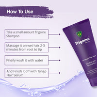Trigaine pH Balanced Shampoo 100ml | Best Daily Shampoo For Heat Treated & Color Damaged Hair | Protein Intensive Dermatologist-Recommended Everyday Use for Women & Men