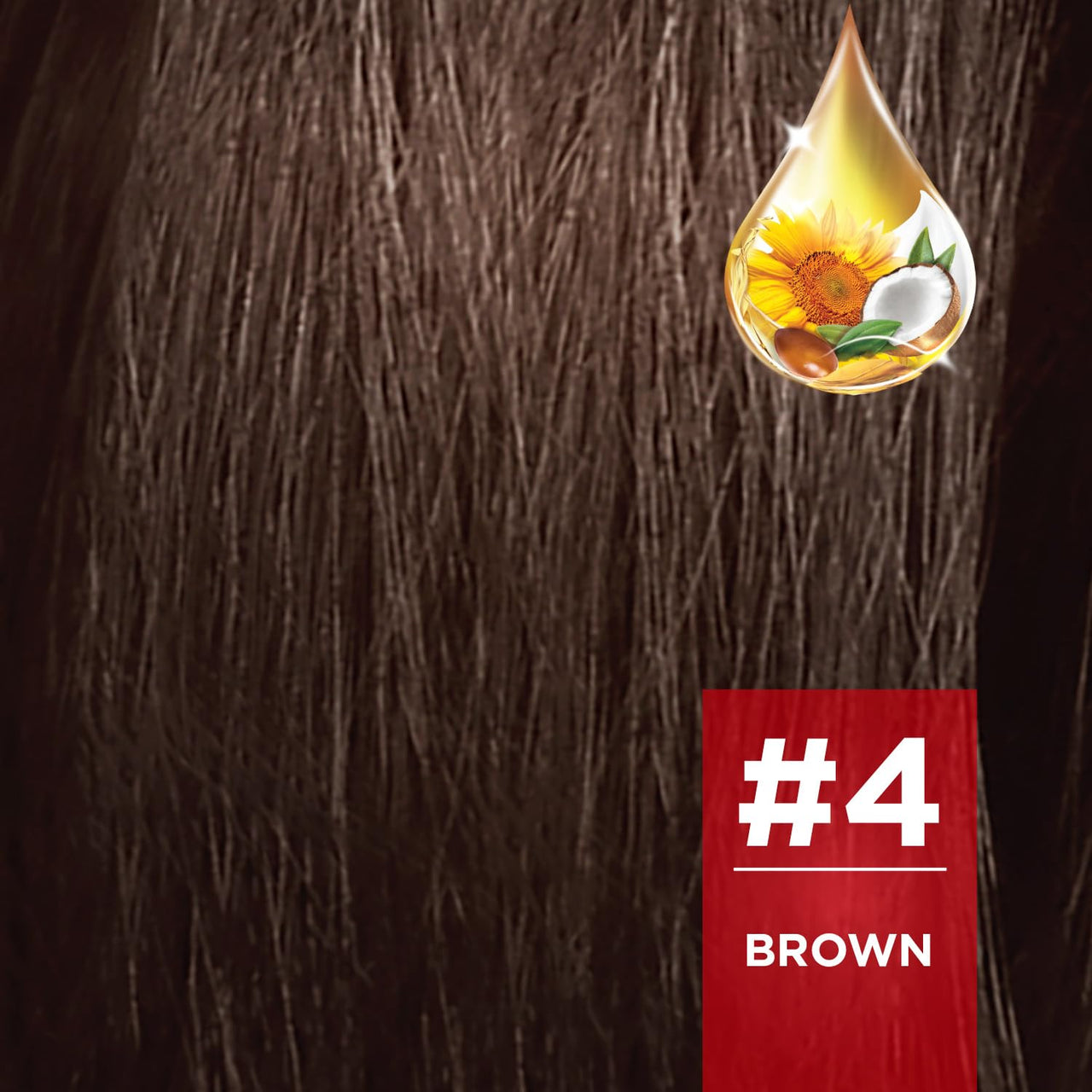 Revlon Color 'n Care Permanent Hair Color for Women-4 Brown | Blend of 4 oil's & Shea Butter| For Silky, Shiny & Nourished Hair | 100% Grey Coverage in 5 Minutes | Ammonia Free