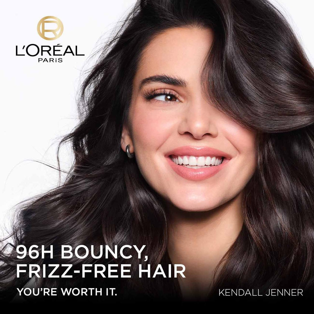 L’Oréal Paris Hyaluron Moisture Hair Serum with hyaluronic acid for bouncy,frizz-free hair, 80 ml
