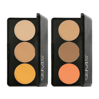 Stars Cosmetics Concealer Palette Waterproof Long Lasting Face Makeup Corrector For Under Eye Dark Circles Blends seamlessly (Pack of 2 No.01 Light Medium Yellow & No.02 Medium Dark Orange 15g each)