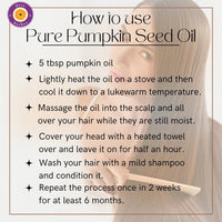 Deve Herbes Pure Pumpkin Seed Oil (Cucurbita pepo) with Glass Dropper | Cold Pressed | Natural | Undiluted | For Diluting Essential Oils | For Hair, Skin & Massage | Men & Women | 15ml