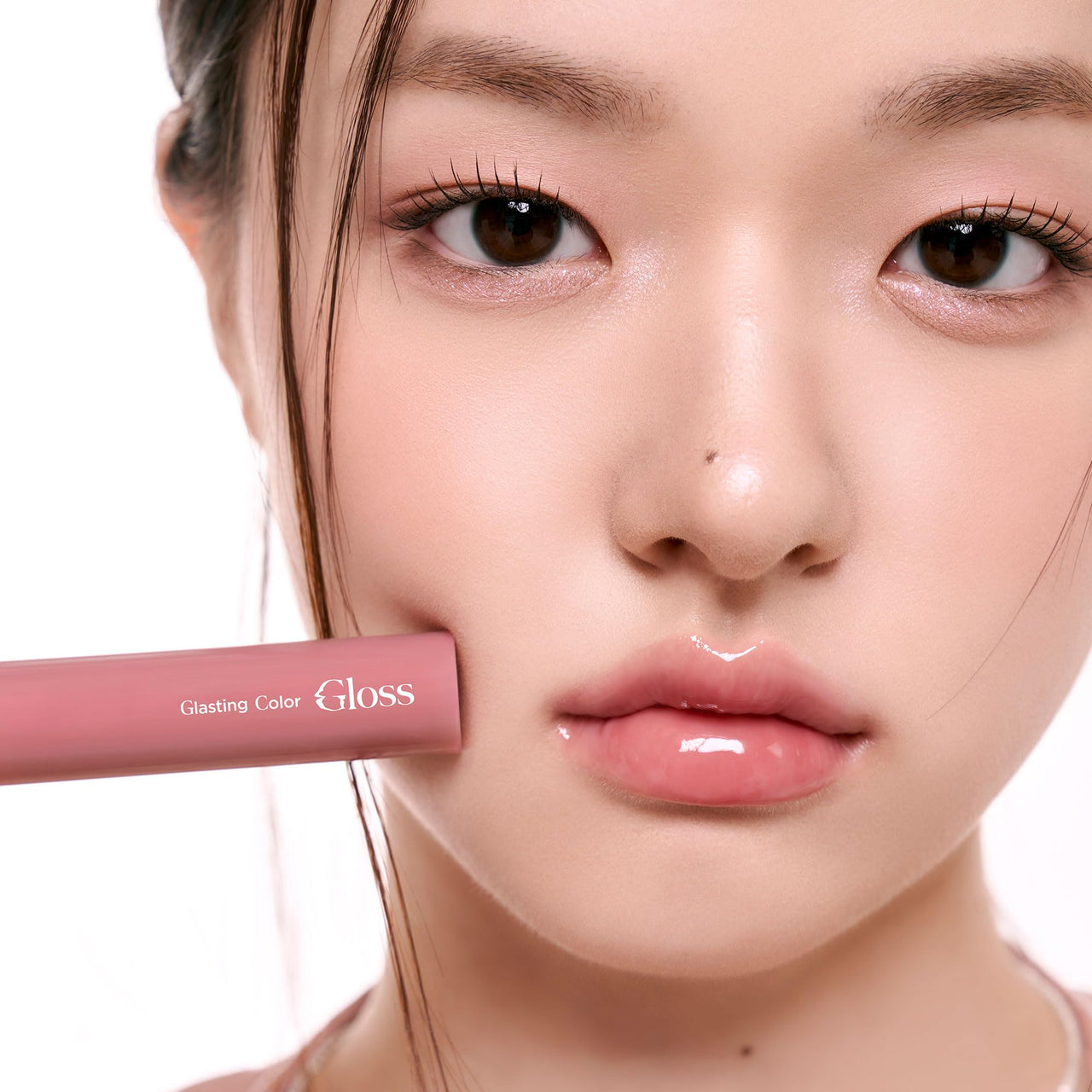 rom&nd Glasting Color Gloss (05 DIM MAUVE) | Kbeauty, Plumping, Glossy, Moisturizng, Natural Color, Long-lasting